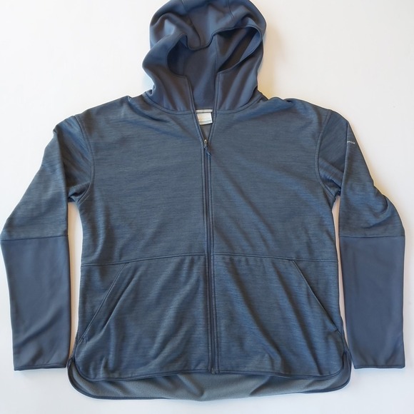 Columbia Jackets & Blazers - Columbia Sportswear Company Women's Blue‎ Full Zip Hooded Jacket Size XL